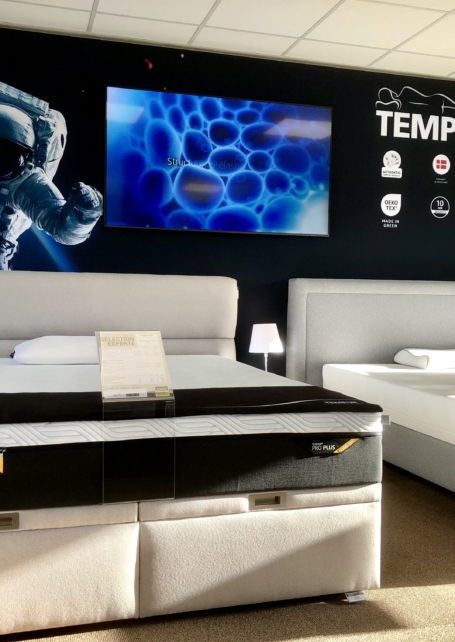 Intérieur Magasin France Literie